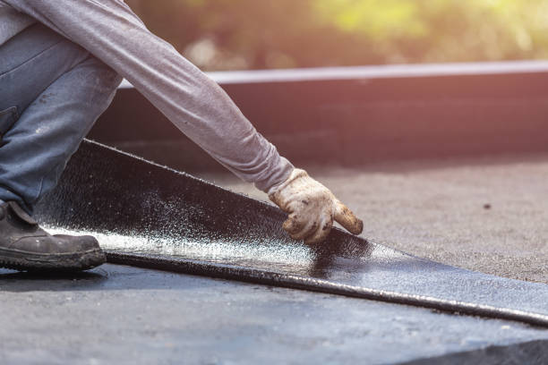 Professional Interior Drainage System technician working in Rockville Centre, NY